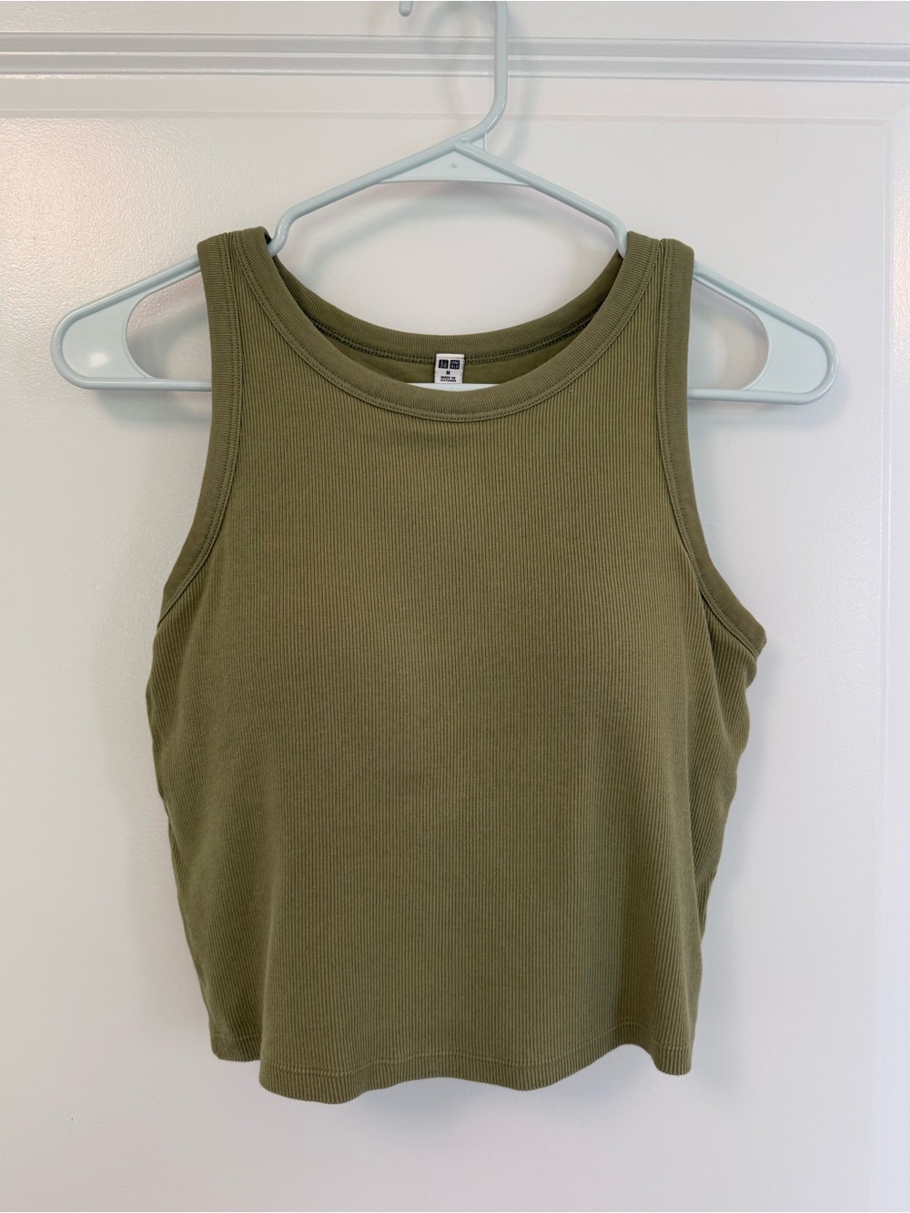 Uniqlo Ribbed Cropped Bra Top